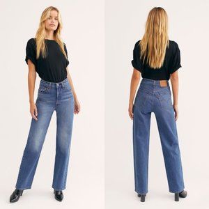 Levis Ribcage Straight Jeans Charleston 